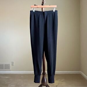 PT01 - Italian Luxe Tailoring - Flat Front Trousers, Jogger Cuffs - 42 IT / 6